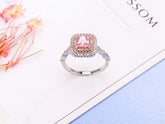 Understated luxury sugar Ring with micro Pink Diamond -R278-PNK